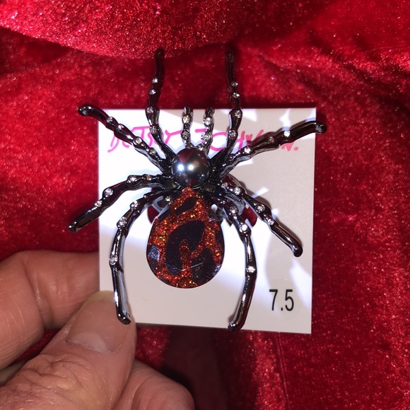 Black widow Spider ring 7.5 new - Picture 3 of 5